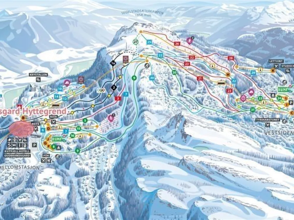 GUDBRANDSGARD HYTTEGREND 8